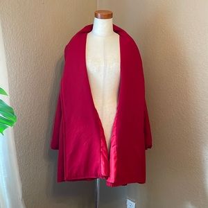 Vintage red coat